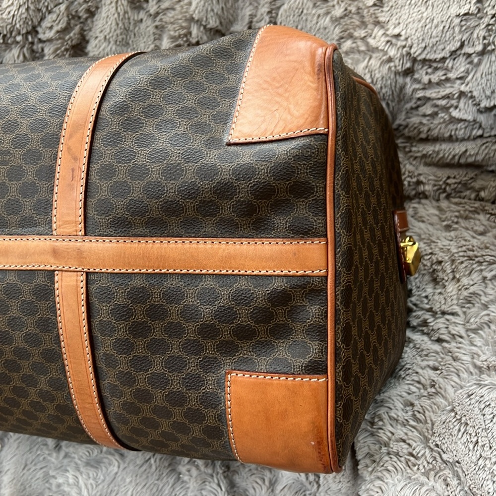 CELINE MACADAM DUFFLE Travel BAG 45cm - Picture 9 of 16